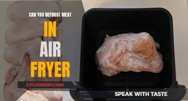 Defrosting Meat with an Air Fryer: Is It Possible?