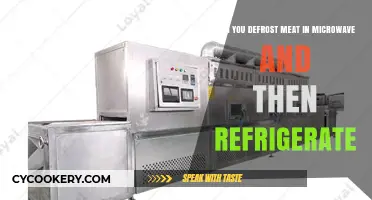 Microwave Meat Defrosting: Safe to Refrigerate After?