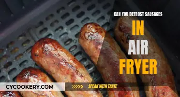 Defrosting Sausages: Air Fryer's Quick Fix