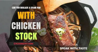 How to Deglaze a Steak Pan with Chicken Stock