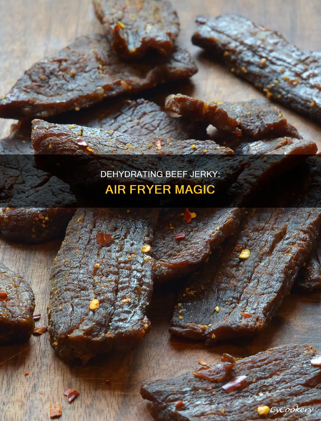 can you dehydrate beef jerky in an air fryer