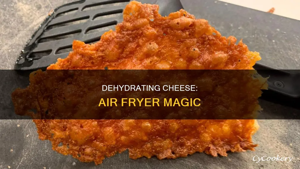 can you dehydrate cheese in an air fryer