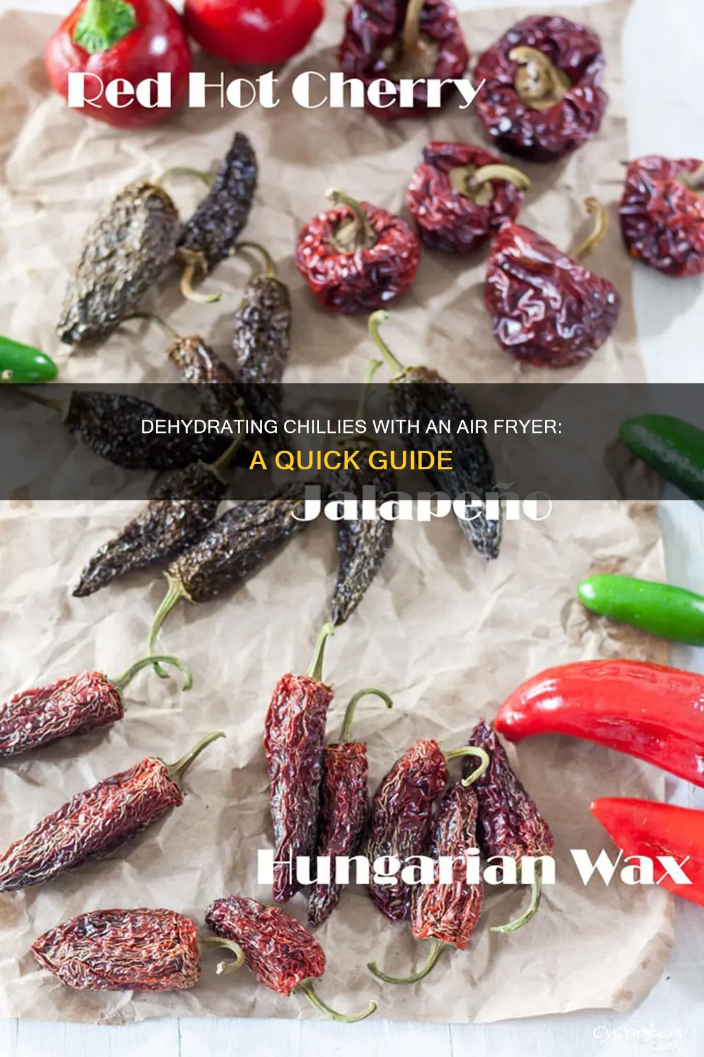 can you dehydrate chillies in an air fryer