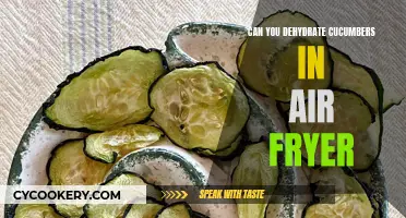 Dehydrating Cucumbers in an Air Fryer: A Quick Guide