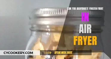 Dehydrating Frozen Fruits with an Air Fryer: A Quick Guide