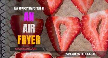 Dehydrating Fruit with an Air Fryer: Is It Possible?