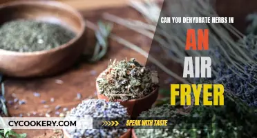 Dehydrating Herbs: Air Fryer Magic