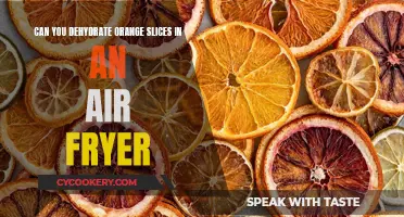 Dehydrating Orange Slices: Air Fryer Magic