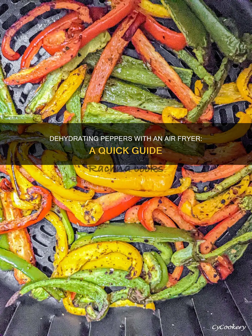 can you dehydrate peppers in an air fryer