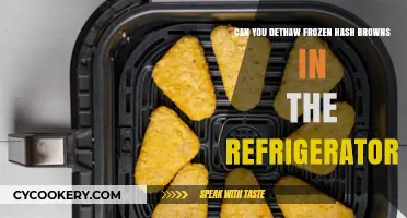 Safely Thawing Frozen Hash Browns: A Refrigerator Guide for Crispy Results