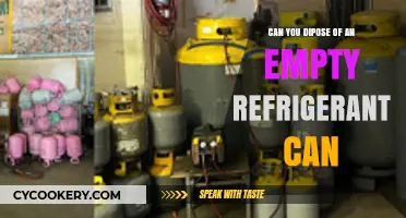 Proper Disposal of Empty Refrigerant Cans: A Comprehensive Guide