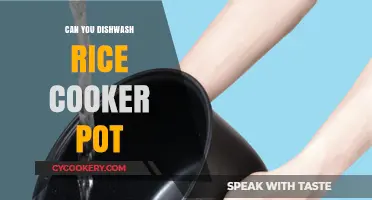 Rice Cooker Pot: Dishwasher Safe?