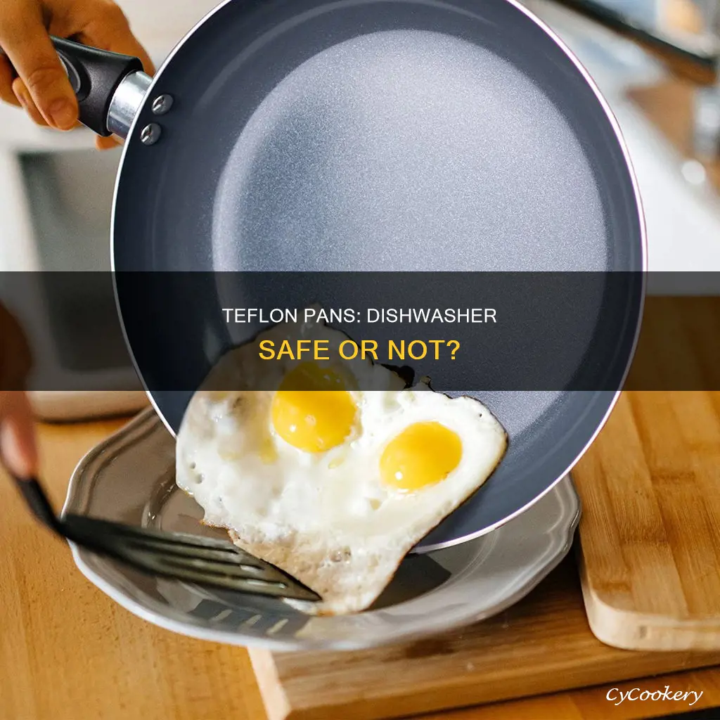 can you dishwasher teflon pans