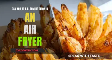 Air Fryer Blooming Onion: A Tasty, Crispy Treat?