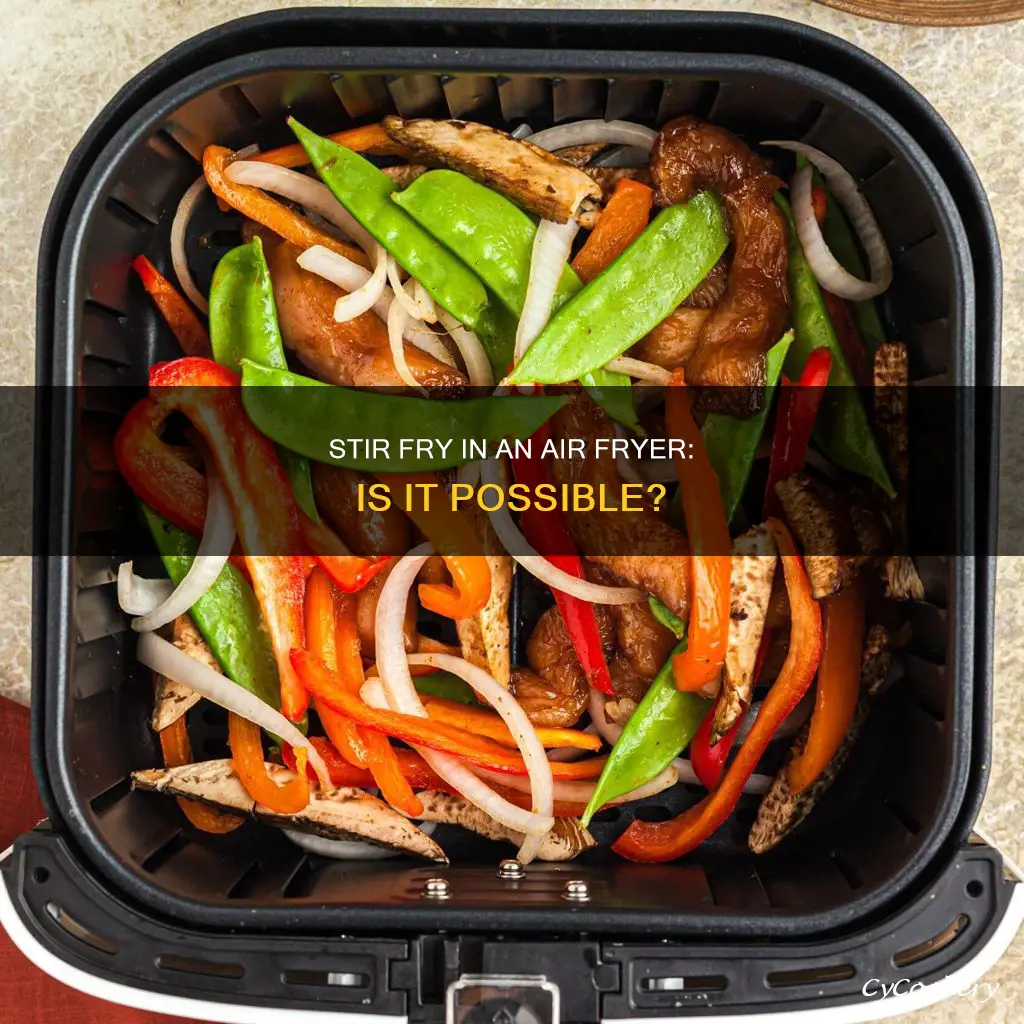 can you do a stir fry in an air fryer