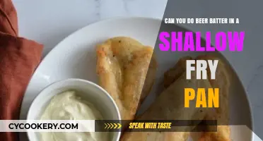 Shallow-Frying Beer Batter: Is It Possible?
