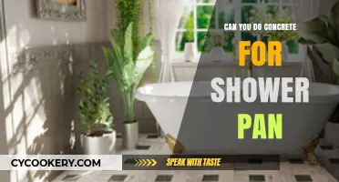 Concrete Shower Pan: A DIY Project?