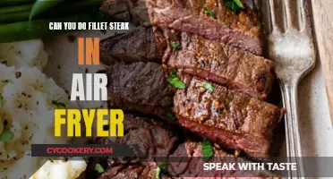 Air-Fried Fillet Steak: Quick, Easy, and Delicious