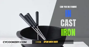 Cast Iron Fondue: Is It Possible?