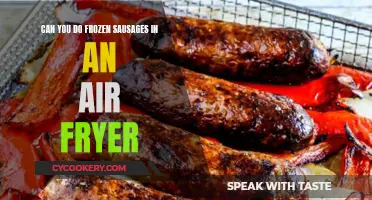 Air Fryer Frozen Sausages: Quick, Easy, Delicious