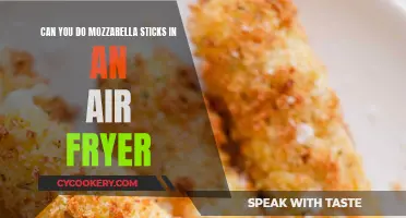 Air Fryer Mozzarella Sticks: A Quick, Crispy Treat