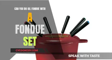 Fondue Set for Oil Fondue: Is It Possible?