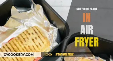 Air-Fryer Panini Perfection: A Quick, Crispy Treat