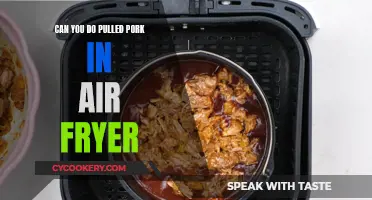 Air-Fried Pulled Pork: A Tasty, Quick Treat?