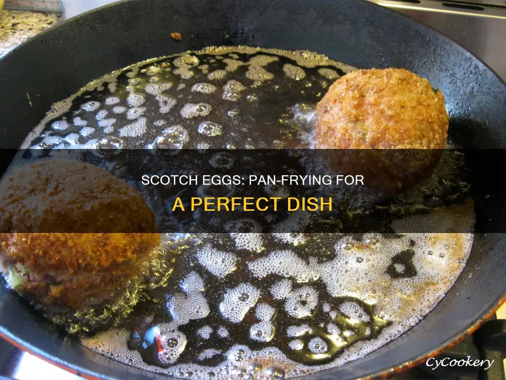 can you do scotch eggs in a pan