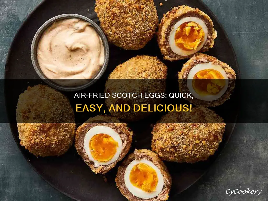 can you do scotch eggs in an air fryer