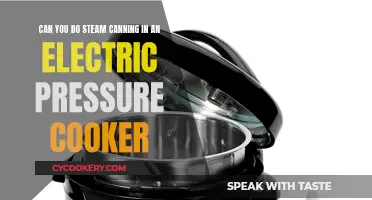 Steam Canning in Electric Pressure Cookers: Is It Possible?