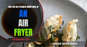 Steaming Dumplings in an Air Fryer: Is It Possible?