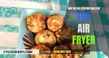 Air Fryer Magic: Perfect Stuffing Balls