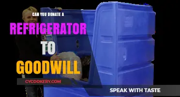 Donating a Refrigerator to Goodwill: What You Need to Know