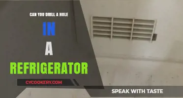 Drilling a Hole in Your Refrigerator: Safe or Risky Move?