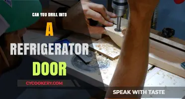 Drilling into Refrigerator Doors: Risks, Alternatives, and Safe Practices