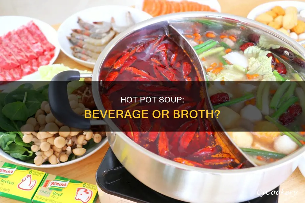 can you drink hot pot soup