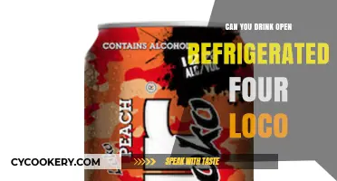Is It Safe to Drink Open Refrigerated Four Loko? Find Out