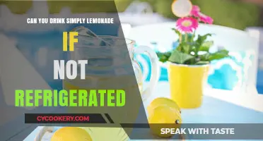 Can Simply Lemonade Be Consumed Without Refrigeration? Find Out Here