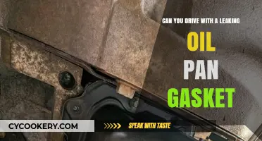 Leaking Oil Pan Gasket: Is It Safe to Drive?
