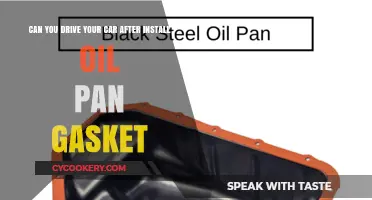 Driving Post Oil Pan Gasket Installation: Is It Safe?