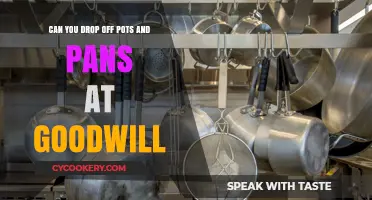Donating Pots and Pans: What Goodwill Accepts