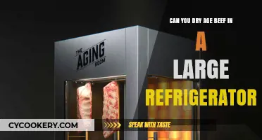 Dry Aging Beef in a Large Fridge: Is It Possible?