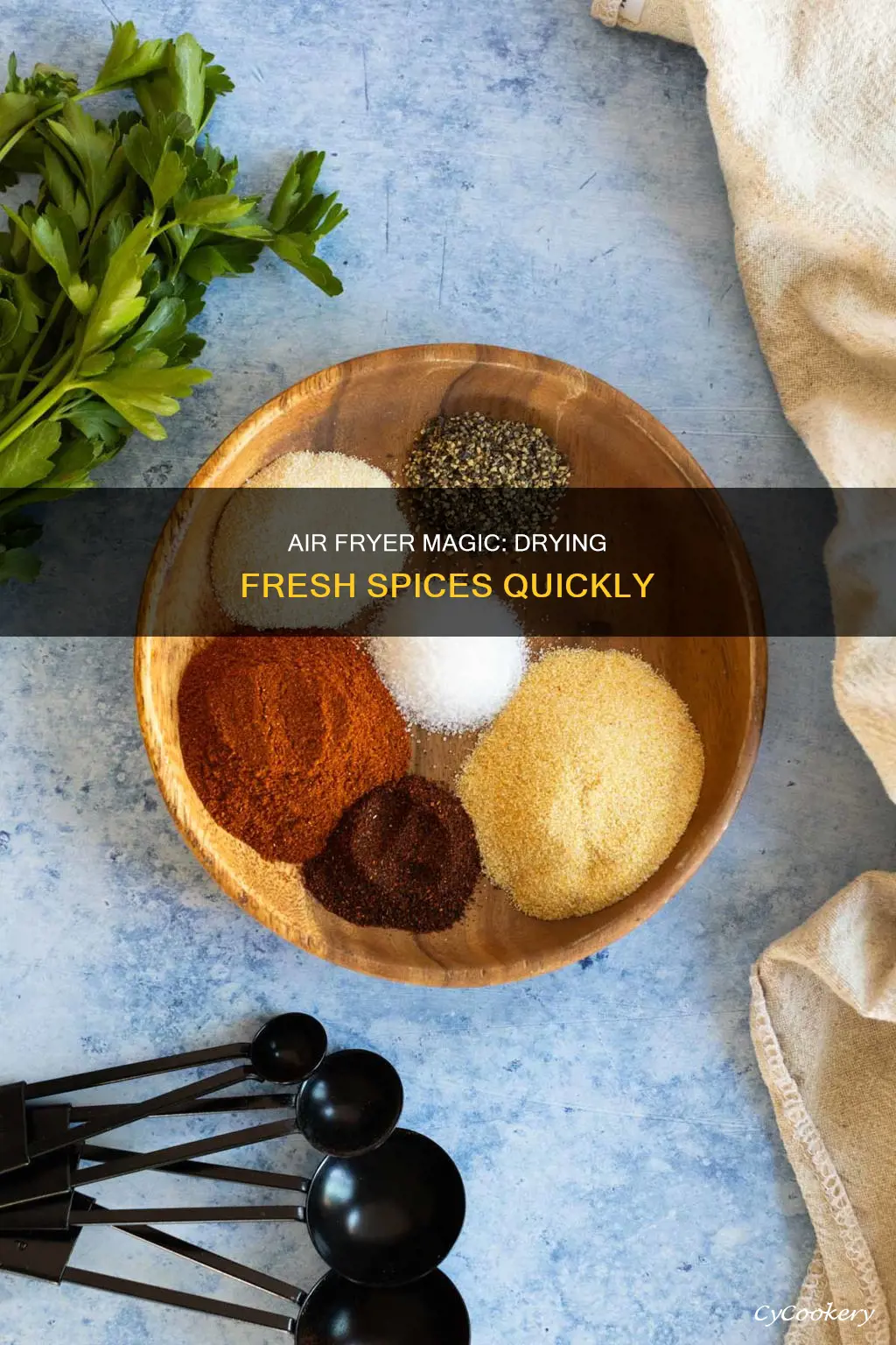 can you dry fresh spices in air fryer