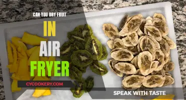 Fruit Dehydrating: Air Fryer Magic