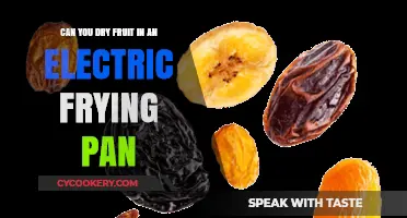 Drying Fruit: Electric Frying Pan Method