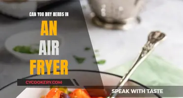 Air Fryer Herb Drying: Is It Possible?