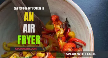 Air Fryer Hack: Drying Hot Peppers