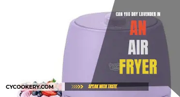 Air Fryer Lavender Drying: A Quick, Easy Guide