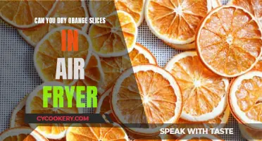 Air Fryer Magic: Drying Orange Slices